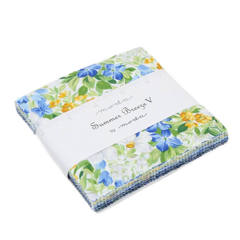 Blue Summer Breeze Half Yard Fabric discount Bundle - Moda