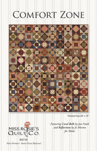 Load image into Gallery viewer, PATTERN:   Comfort Zone - Miss Rosie&#39;s Quilt Co. - RQC135 - Large Throw Quilt - Scrap Friendly Pattern
