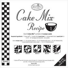 Load image into Gallery viewer, PATTERN: Cake Mix Recipe #2 - CM2 - Miss Rosie - Foundation Piecing - Paper Piecing - Layer Cake
