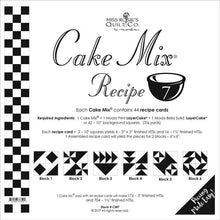 Load image into Gallery viewer, PATTERN: Cake Mix Recipe #5 - CM5 - Miss Rosie/Carrie Nelson - Foundation Piecing - Paper Piecing - Layer Cake
