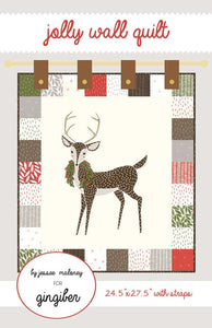 Pattern:  Jolly Wall Quilt - by Jessee maloney for Gingiber  for Moda - Charm Pack Friendly - Merrily - Winter - Holiday - Christmas