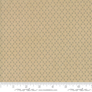 TIMELESS - Shirting Dot Natural Cream - by Jo Morton for Moda - #38023-11 - 1/2 Yard - Reproduction - Shirtings - Civil War -Comfort Zone