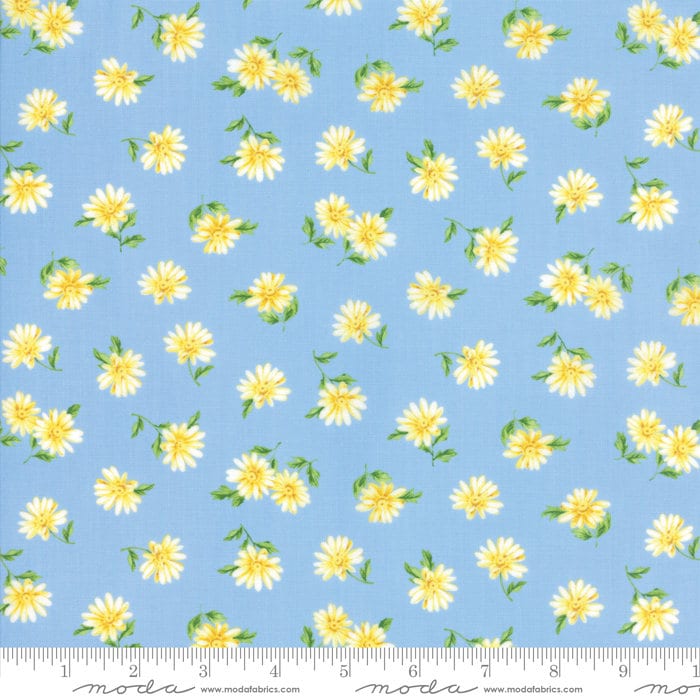 Blue Summer Breeze popular Half Yard Fabric Bundle - Moda