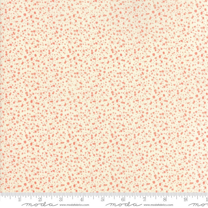 DEAR MUM - 48625-11 - Floral Little Dots - Pink - Cloud Petal-by Robin Pickens for Moda - Large Floral Prints - Modern - Pink - Green -Coral