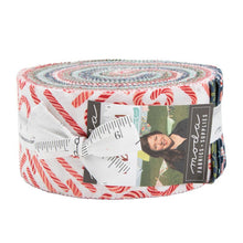 Load image into Gallery viewer, TO Be JOLLY - #36040AB - Fat Quarter Bundle - 33 skus - PANEL - by One Canoe Two for Moda - Christmas - Candy Canes-Ornaments-Plaid - Swoon
