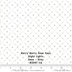 MERRY MERRY SNOW Days - #2942-11 -Oh Christmas Tree- Red -1/2 Yard - Bunny Hill Designs for Moda-Christmas - Holiday - Winter -Snowmen - Red