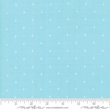 Load image into Gallery viewer, SUGARCREEK SILKY WOVENS - Lt Blue - Sky - One Half Yard - #12230-17 - by Corey Yoder for Moda -Pastels- Plaids - Stripes - Dots - Plus Signs
