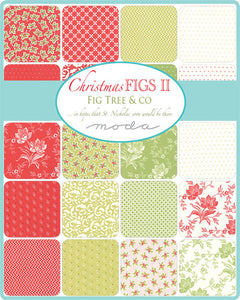 CHRISTMAS FIGS II - #20312-20 - Snowflake - by Fig Tree & Co. - Moda - Metro - Vintage - Christmas - Cottage Chic - Ivory
