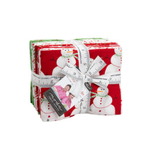 Load image into Gallery viewer, MERRY and BRIGHT- 22400 - Layer Cake - by Me and My Sister - Moda - Bright Reds Greens - Snowmen - Candy Canes - Polka Dots - Stripes
