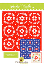 Load image into Gallery viewer, PATTERN:  ANNIE&#39;S Wreaths - Fig Tree Quilts - FTQ1792 - Christmas - Throw Quillt - Lap Quilt - Square Quilt - Christmas Figs II - 68&quot; x 68&quot;
