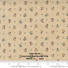 Load image into Gallery viewer, HOPE BLOOMS - #9678-11 - Bird Tracks Geometric Dot - Sand - by Kansas Troubles for Moda - Yardage - Traditional - Classic - Reproduction
