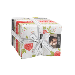 BEAUTIFUL DAY- Jelly Roll - #29130 - by Corey Yoder for Moda - Red - Green - Grey - Strip Set - Quilt Panels:  Red-White and Red-Green-White