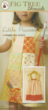 Load image into Gallery viewer, PATTERN:  Play Smock - LITTLE PICASSO - Sizes 3-6
