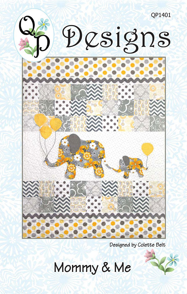 Pattern:  Mommy & Me - #QP1401 - Baby Quilt Pattern - Charm Pack Friendly