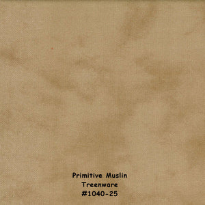 Primitive Muslin - TREENWARE - #1040-25 - ONE HALF YARD